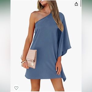 NWOT one-shoulder mini dress